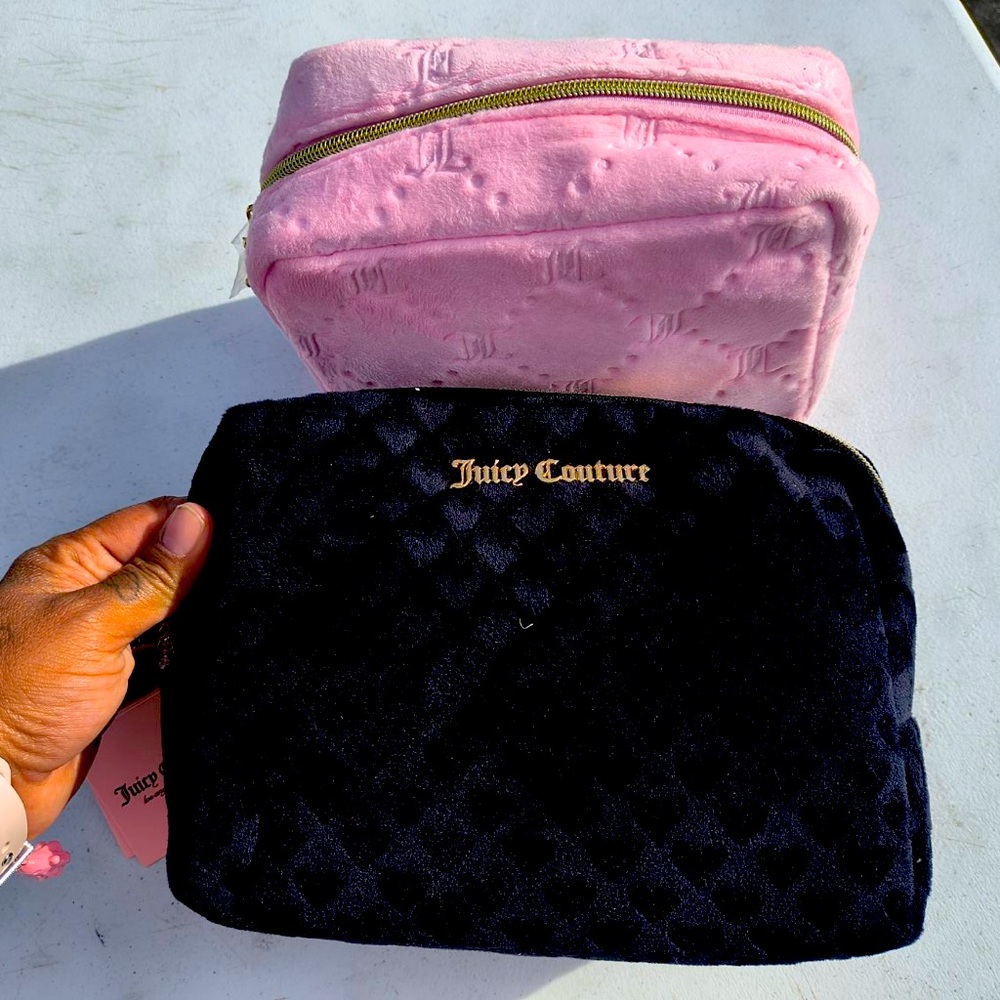 Juicy couture makeup bag
